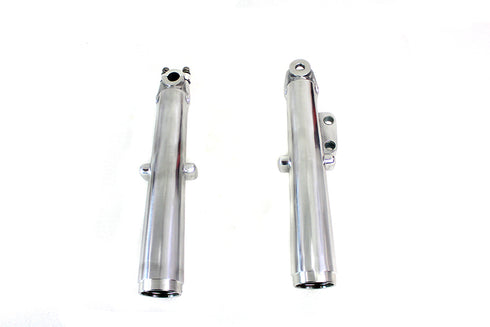 V-Twin 41mm Glide Fork Slider Set Polished - 24-1388
