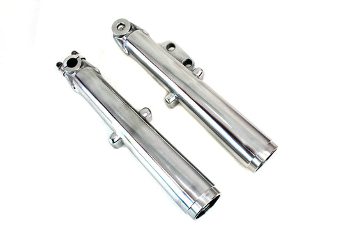 V-Twin 41mm Glide Fork Slider Set Polished - 24-1388