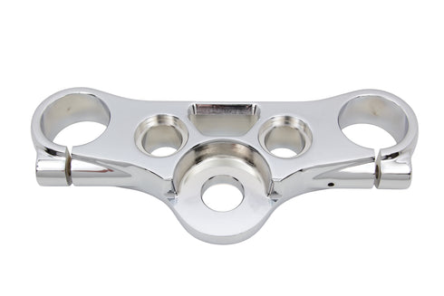 V-Twin FXD Chrome Top Triple Tree - 24-1417
