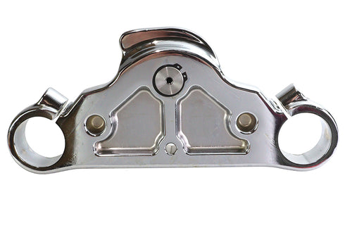 V-Twin FXDWG Lower Triple Tree Chrome - 24-1427