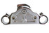 V-Twin FXDWG Lower Triple Tree Chrome - 24-1427