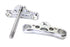 V-Twin FXDWG 49mm Triple Tree Set Chrome - 24-1432