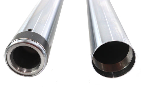 V-Twin Hard Chrome 49mm Fork Tube Set +2 Over Stock - 24-1434