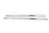 V-Twin Hard Chrome 49mm Fork Tube Set +6 Over Stock - 24-1436