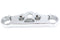 V-Twin FXDWG Top Triple Tree Polished - 24-1449