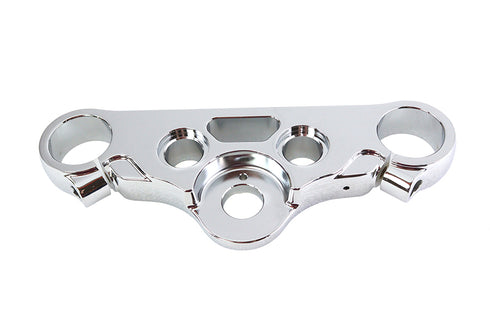 V-Twin FXDWG Top Triple Tree Polished - 24-1449