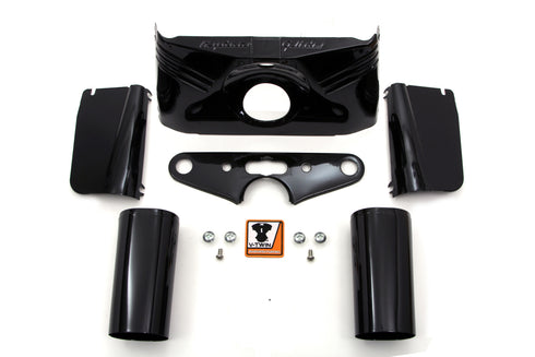 V-Twin Black Fork Cover Kit - 24-1464
