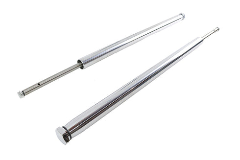 Motorshop 33.4mm Fork Tube/Piston Assembly Hard Chrome - 24-1472