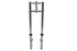 V-Twin Fork Assembly with Polished Sliders 2 inch Over Stock - 24-1509