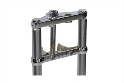 V-Twin Fork Assembly with Polished Sliders 2 inch Over Stock - 24-1515