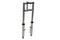 V-Twin Fork Assembly with Polished Sliders 12 inch Over Stock - 24-1520