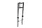 V-Twin Fork Assembly with Chrome Sliders 2 inch Over Stock - 24-1526