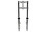 Motorshop Fork Assembly with Chrome Sliders 6 inch Over Stock - 24-1535