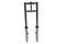 V-Twin Fork Assembly with Chrome Sliders 4 inch Over Stock - 24-1541