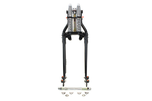 V-Twin 20 inch Inline Spring Fork Kit Black - 24-1571