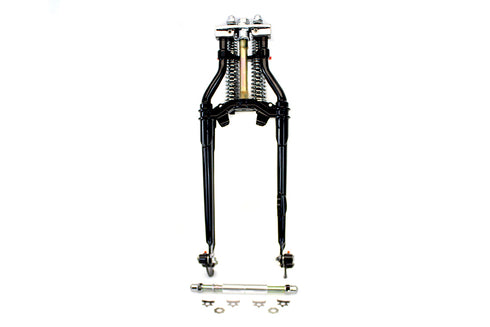 V-Twin 20 inch Inline Spring Fork Kit Black - 24-1571