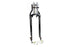 V-Twin 24 inch Spring Fork Kit Offset Black - 24-1573