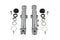 V-Twin Factory Sample 41mm Chrome Fork Slider Set - 24-1604