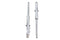 V-Twin Factory Sample 41MM Fork Slider Assembly - 24-1618