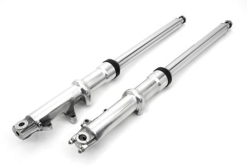V-Twin Factory Sample 41mm Fork Slider Assembly with Polished - 24-1621