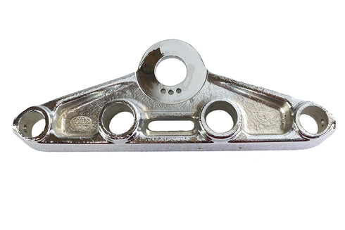 V-Twin Factory Sample Chrome Top Triple Tree - 24-1623