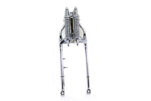Motorshop Chrome Fork Assembly without Rockers - 24-1651