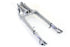 Motorshop Chrome Fork Assembly without Rockers - 24-1651