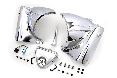 V-Twin Headlamp Cowl Assembly Chrome - 24-1670