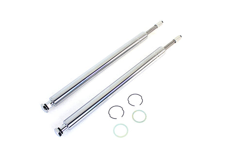 V-Twin Hard Chrome 41mm Fork Tube Assembly 20-7/8 inch Total Length - 24-1733