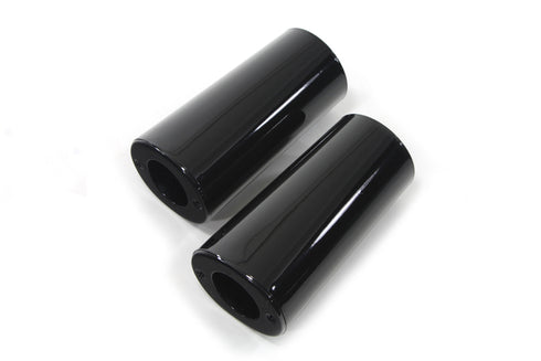 V-Twin Fork Slider Cover Black - 24-1752