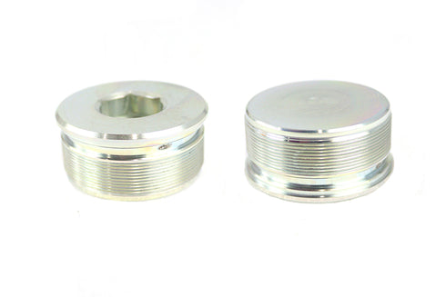 V-Twin Fork Tube Bolt Set Zinc Plated - 24-1758