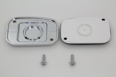 V-Twin Handlebar Master Cylinder Cover Chrome - 24-1764