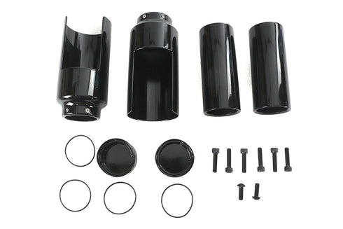 V-Twin Softail Breakout Fork Cover Kit Black - 24-1769