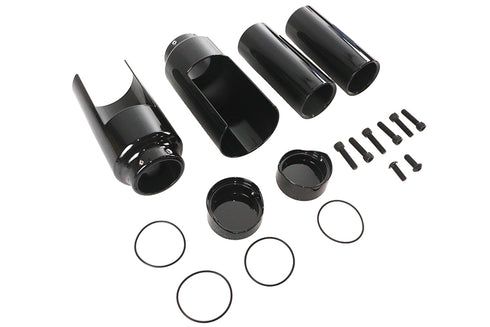 V-Twin Softail Breakout Fork Cover Kit Black - 24-1769