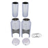 V-Twin Softail Breakout Fork Cover Kit Chrome - 24-1770