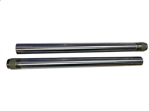 V-Twin Hard Chrome 41mm Fork Tube Set 20-7/8 inch Total Length - 24-1774