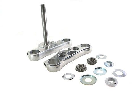 V-Twin 49mm Triple Tree Set Polished - 24-1817
