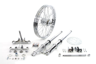 V-Twin 41mm Fork Assembly with Chrome Sliders 21 inch Wheel - 24-2024