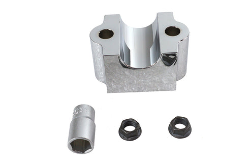 V-Twin Fork Slider Cap Chrome - 24-2042
