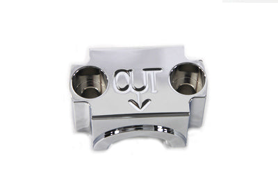 V-Twin Fork Slider Cap Chrome - 24-2043