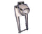 V-Twin Fork Assembly with Chrome Sliders - 24-2223