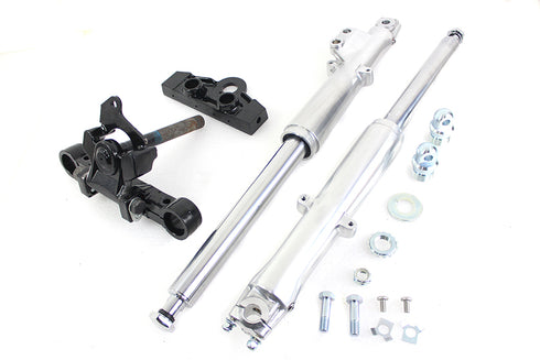 V-Twin 41mm Adjustable Single Disc Fork Assembly - 24-5576