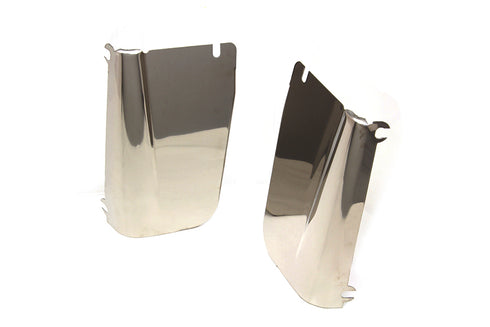 V-Twin Rear Fork Panel Set Stainless - 24-7943