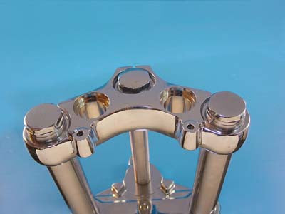 V-Twin Single Disc 39mm Fork Assembly Chrome - 24-8562
