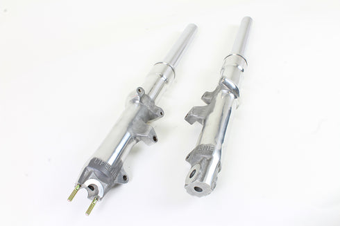 V-Twin FXWG Polished Lower Leg and 41mm Fork Tube Set - 24-9830