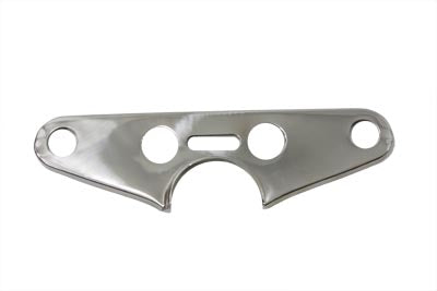 V-Twin Top Triple Tree Cover Stainless Steel - 24-9905