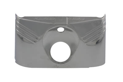 V-Twin Front Triple Tree Cover Stainless Steel - 24-9906
