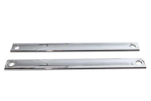 V-Twin Chrome Triple Tree Cover Trim Strip Set - 24-9911