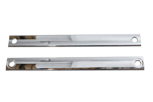V-Twin Chrome Triple Tree Cover Trim Strip Set - 24-9911
