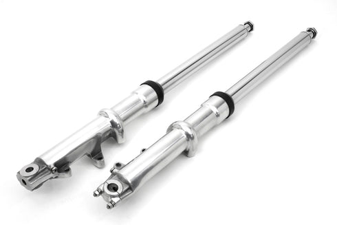 Motorshop 41mm Fork Slider Assembly with Polished Sliders - 24-9917